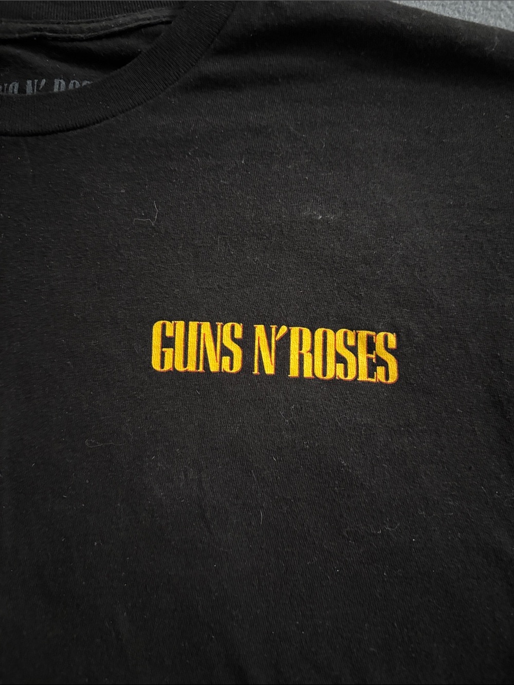 Guns N’ Roses Sweet Child O’ Mine Band Tee Medium Black Rock Graphic T-Shirt - Picture 3 of 8